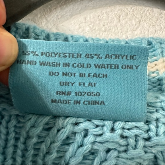 Taylor Swift Authentic 1989 Cardigan‎ Blue Oversized Pockets Sz XL / 2XL - Picture 4 of 6